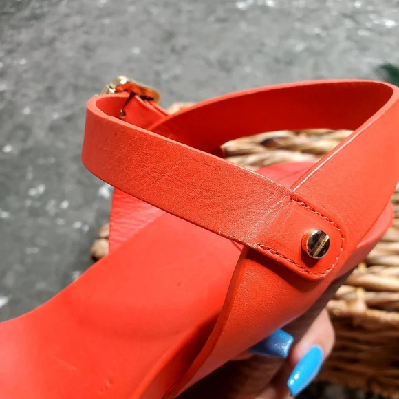 Tory Burch Tatum Nectatine Platform Heels - Picture 13 of 13